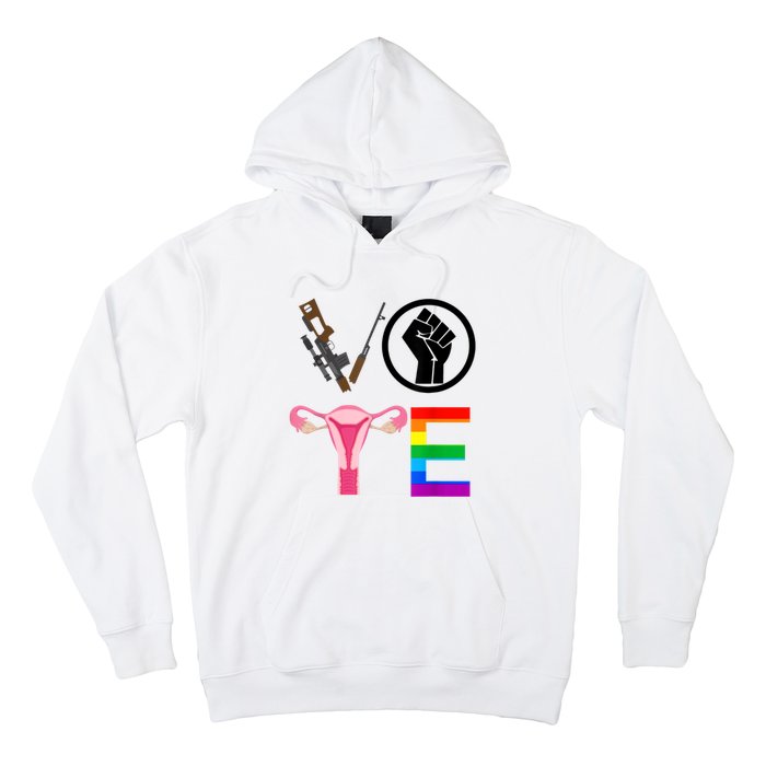 Black Lives Matter Vote Lgbt Gay Rights Feminist Equality Hoodie