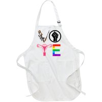 Black Lives Matter Vote Lgbt Gay Rights Feminist Equality Full-Length Apron With Pockets