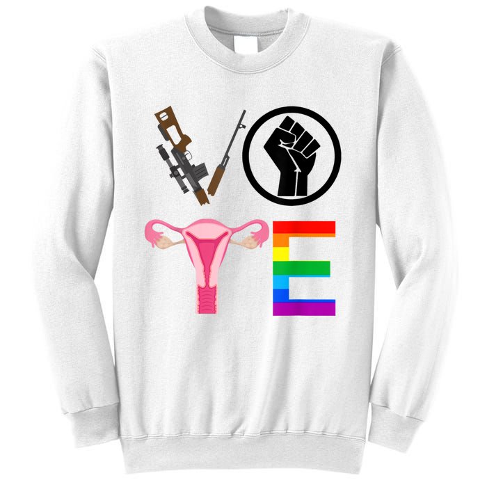 Black Lives Matter Vote Lgbt Gay Rights Feminist Equality Sweatshirt