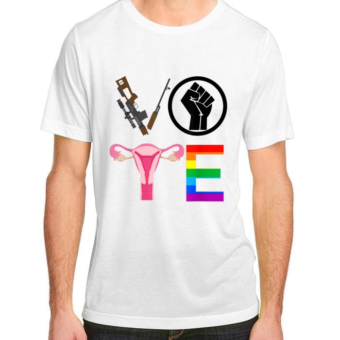 Black Lives Matter Vote Lgbt Gay Rights Feminist Equality Adult ChromaSoft Performance T-Shirt