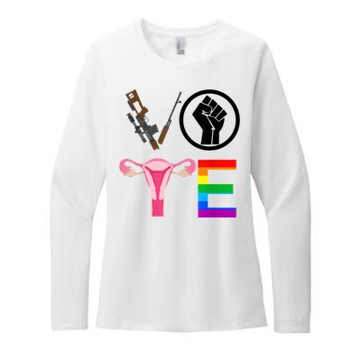 Black Lives Matter Vote Lgbt Gay Rights Feminist Equality Womens CVC Long Sleeve Shirt