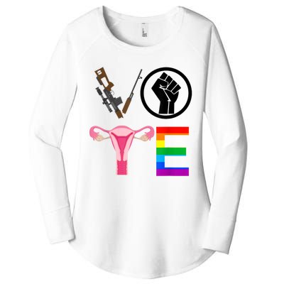 Black Lives Matter Vote Lgbt Gay Rights Feminist Equality Women's Perfect Tri Tunic Long Sleeve Shirt