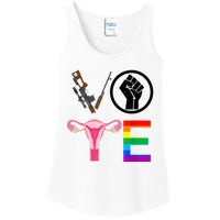 Black Lives Matter Vote Lgbt Gay Rights Feminist Equality Ladies Essential Tank