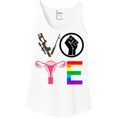 Black Lives Matter Vote Lgbt Gay Rights Feminist Equality Ladies Essential Tank