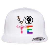 Black Lives Matter Vote Lgbt Gay Rights Feminist Equality Flat Bill Trucker Hat