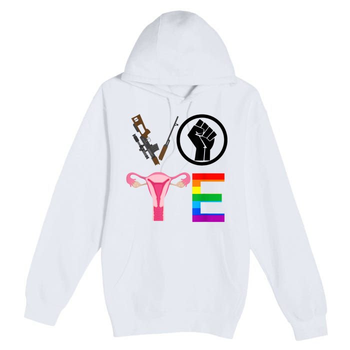 Black Lives Matter Vote Lgbt Gay Rights Feminist Equality Premium Pullover Hoodie