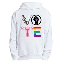 Black Lives Matter Vote Lgbt Gay Rights Feminist Equality Urban Pullover Hoodie