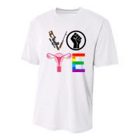 Black Lives Matter Vote Lgbt Gay Rights Feminist Equality Youth Performance Sprint T-Shirt