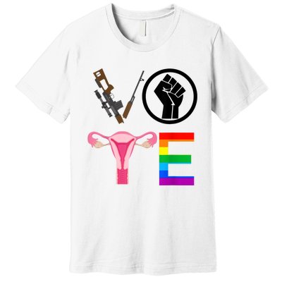 Black Lives Matter Vote Lgbt Gay Rights Feminist Equality Premium T-Shirt