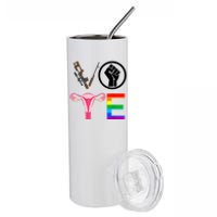 Black Lives Matter Vote Lgbt Gay Rights Feminist Equality Stainless Steel Tumbler