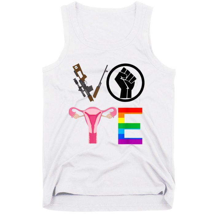 Black Lives Matter Vote Lgbt Gay Rights Feminist Equality Tank Top