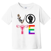 Black Lives Matter Vote Lgbt Gay Rights Feminist Equality Toddler T-Shirt