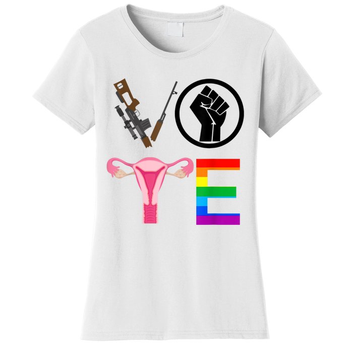 Black Lives Matter Vote Lgbt Gay Rights Feminist Equality Women's T-Shirt