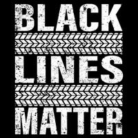 Black Lines Matter Drift Car Burnout Drag Racing Enthusiast Gift Backpack