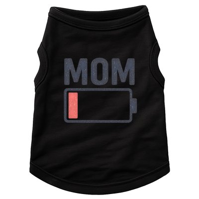 Battery Low Mom Doggie Tank