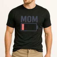 Battery Low Mom Cooling Performance Crew T-Shirt