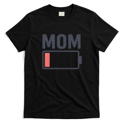 Battery Low Mom T-Shirt
