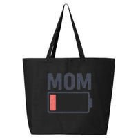 Battery Low Mom 25L Jumbo Tote
