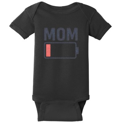 Battery Low Mom Baby Bodysuit