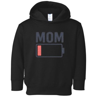 Battery Low Mom Toddler Hoodie