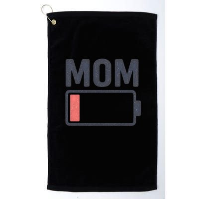 Battery Low Mom Golf Towel