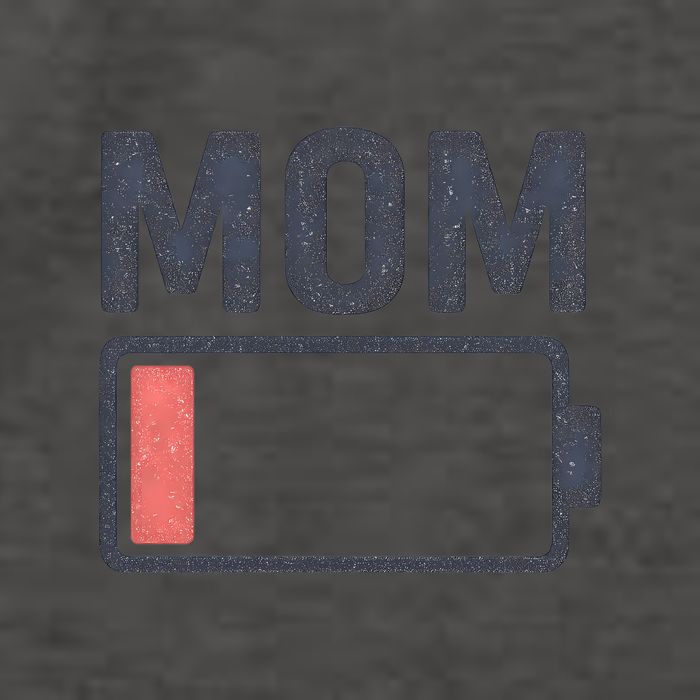 Battery Low Mom Vector Backpack