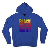 Black Lives Matter Distressed Vintage Black History Month Great Gift Hoodie