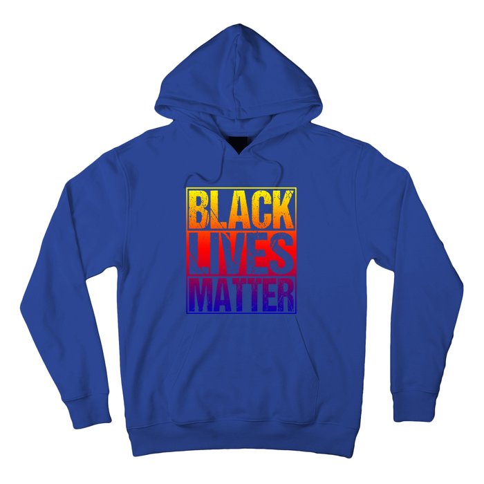 Black Lives Matter Distressed Vintage Black History Month Great Gift Hoodie