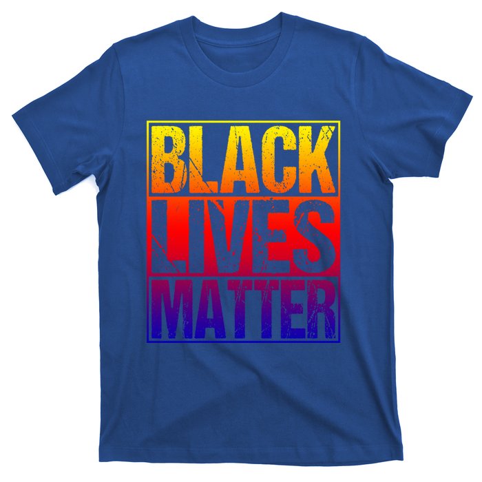 Black Lives Matter Distressed Vintage Black History Month Great Gift T-Shirt