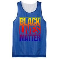 Black Lives Matter Distressed Vintage Black History Month Great Gift Mesh Reversible Basketball Jersey Tank