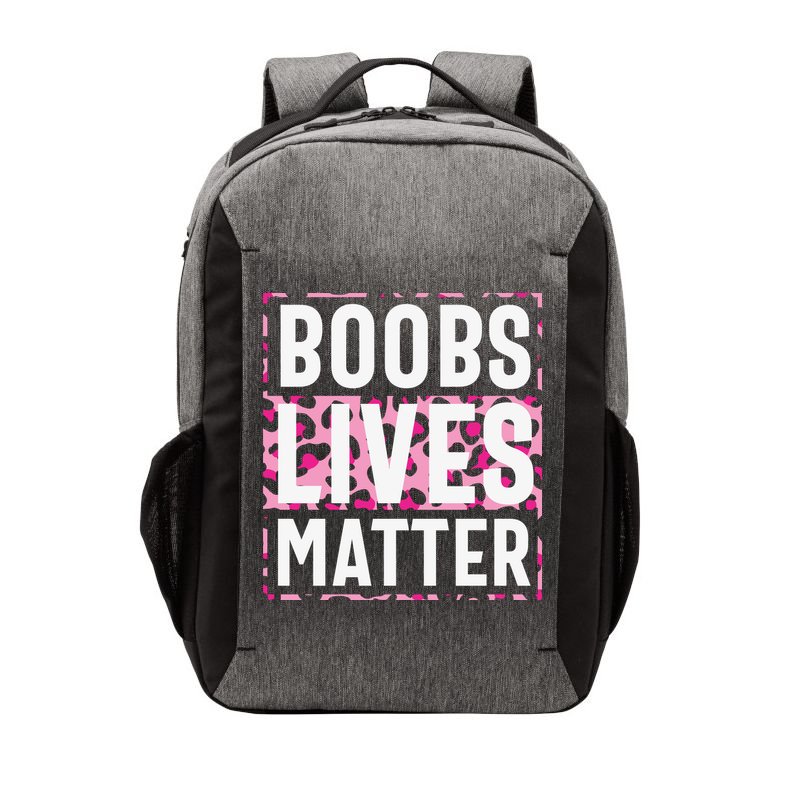 Boobs Lives Matter Breast Cancer Vector Backpack
