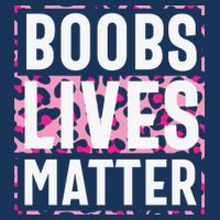 Boobs Lives Matter Breast Cancer Cooling Performance Crew T-Shirt
