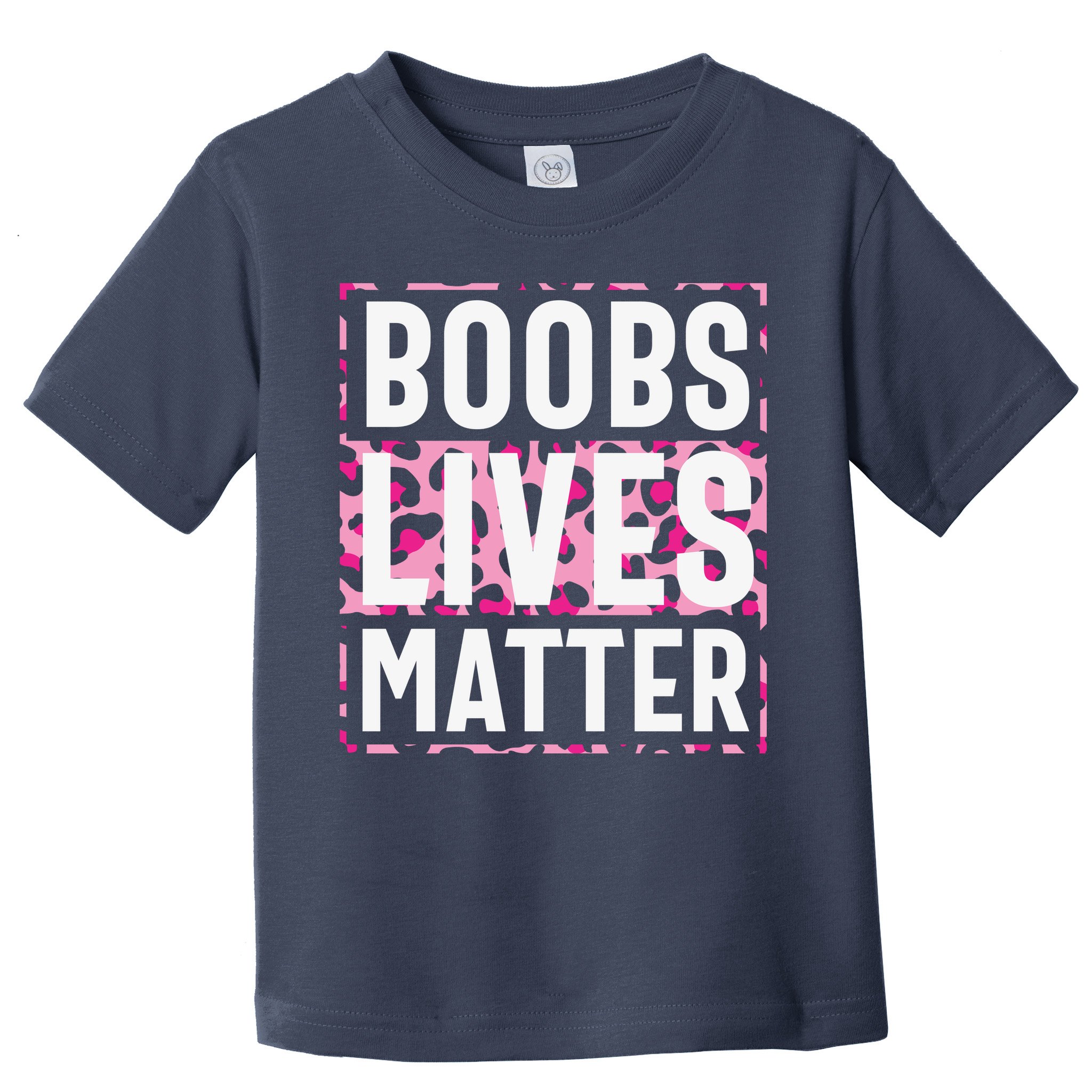 Boobs Lives Matter Breast Cancer Toddler T-Shirt
