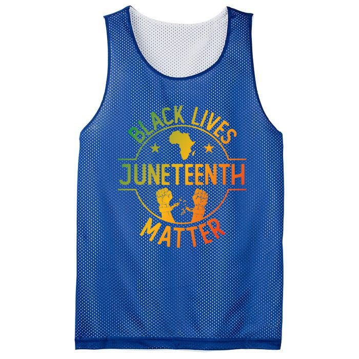 Black Lives Matter Happy Juneteenth African Ancestry Pride Meaningful Gift Mesh Reversible Basketball Jersey Tank