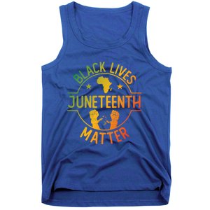 Black Lives Matter Happy Juneteenth African Ancestry Pride Meaningful Gift Tank Top