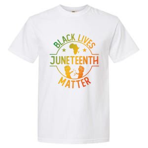 Black Lives Matter Happy Juneteenth African Ancestry Pride Meaningful Gift Garment-Dyed Heavyweight T-Shirt