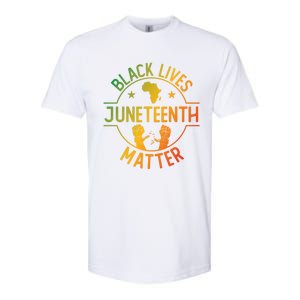 Black Lives Matter Happy Juneteenth African Ancestry Pride Meaningful Gift Softstyle CVC T-Shirt