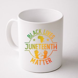 Black Lives Matter Happy Juneteenth African Ancestry Pride Meaningful Gift Coffee Mug