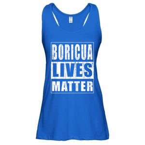 Boricua Lives Matter Funny Puerto Rico Gift Ladies Essential Flowy Tank