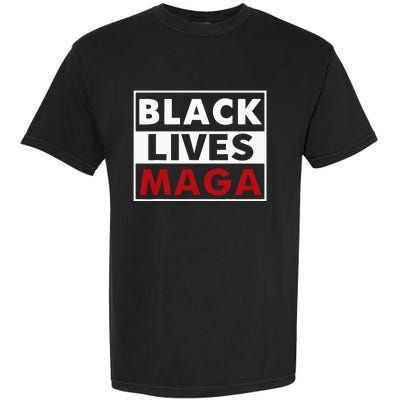 Black Lives Maga Garment-Dyed Heavyweight T-Shirt