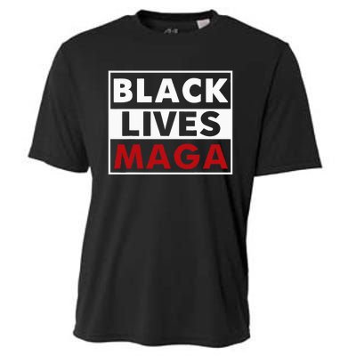 Black Lives Maga Cooling Performance Crew T-Shirt