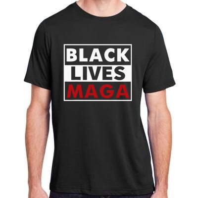 Black Lives Maga Adult ChromaSoft Performance T-Shirt