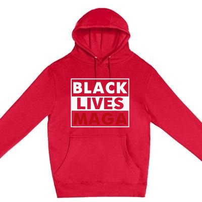 Black Lives Maga Premium Pullover Hoodie