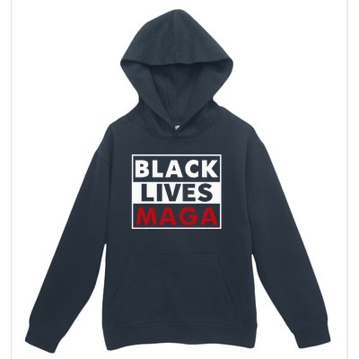 Black Lives Maga Urban Pullover Hoodie