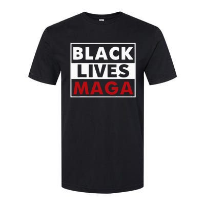 Black Lives Maga Softstyle CVC T-Shirt