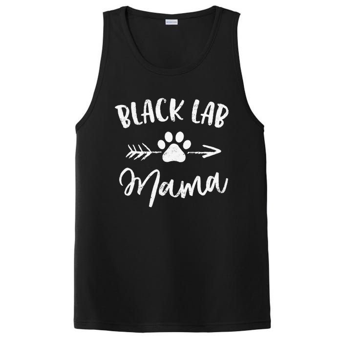 Black Lab Mama Labrador Retriever Lover Gifts Dog Mom Mother PosiCharge Competitor Tank