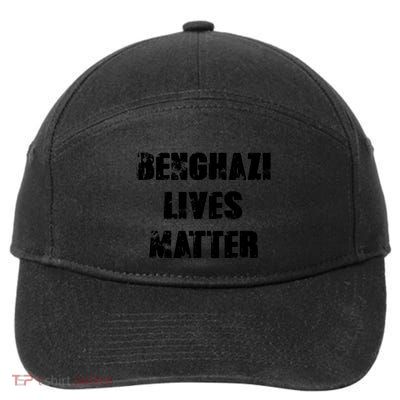 Benghazi Lives Matter Civil Rights 7-Panel Snapback Hat