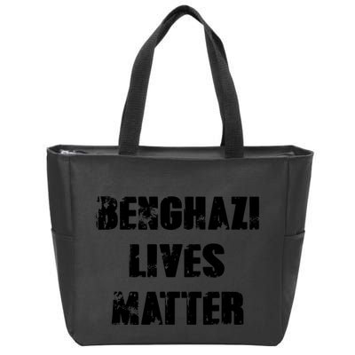 Benghazi Lives Matter Civil Rights Zip Tote Bag