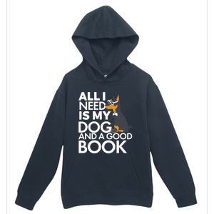 Book Lover Meaningful Gift Dog Lover Meaningful Gift All I Need Is My Dog And Go Urban Pullover Hoodie