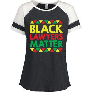 Black Lawyers Matter Meaningful Gift African American And Black Pride Meaningful Enza Ladies Jersey Colorblock Tee